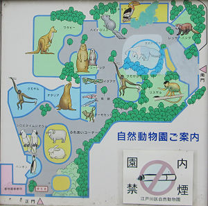 自然動物園のマップ