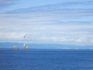 福島沖の海上風車